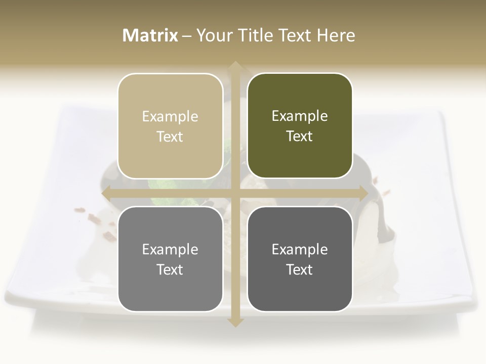 Tasty Flavour Top PowerPoint Template