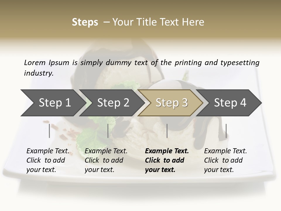Tasty Flavour Top PowerPoint Template