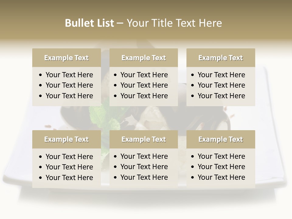 Tasty Flavour Top PowerPoint Template