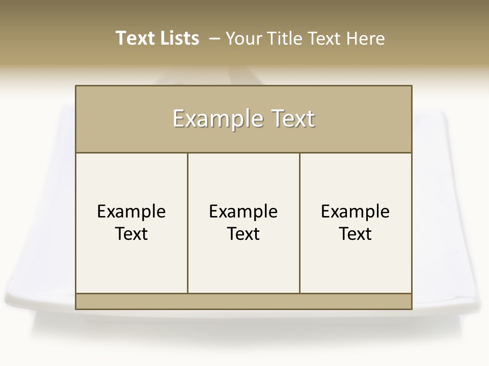 Tasty Flavour Top PowerPoint Template