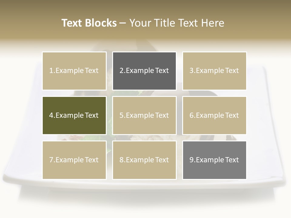 Tasty Flavour Top PowerPoint Template