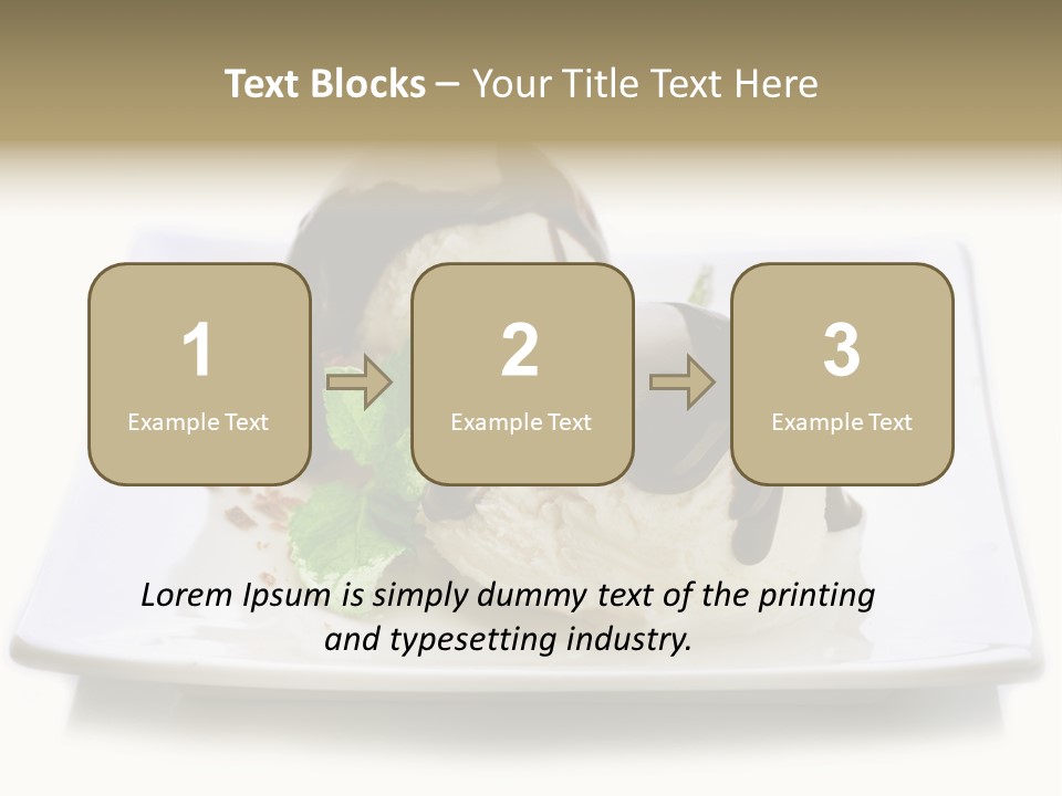 Tasty Flavour Top PowerPoint Template