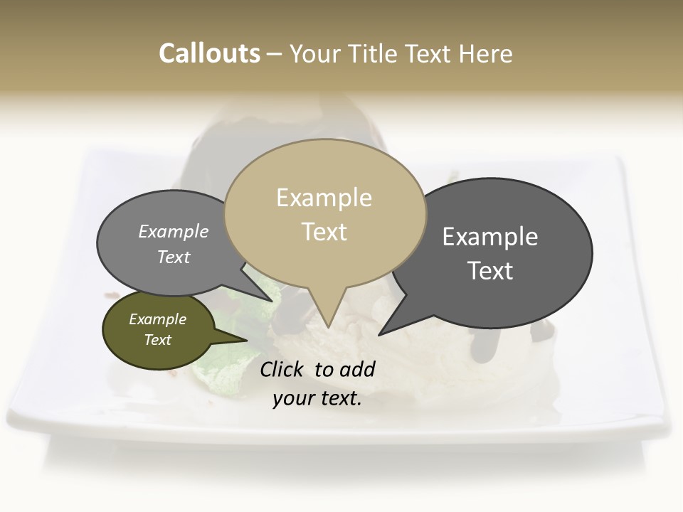 Tasty Flavour Top PowerPoint Template