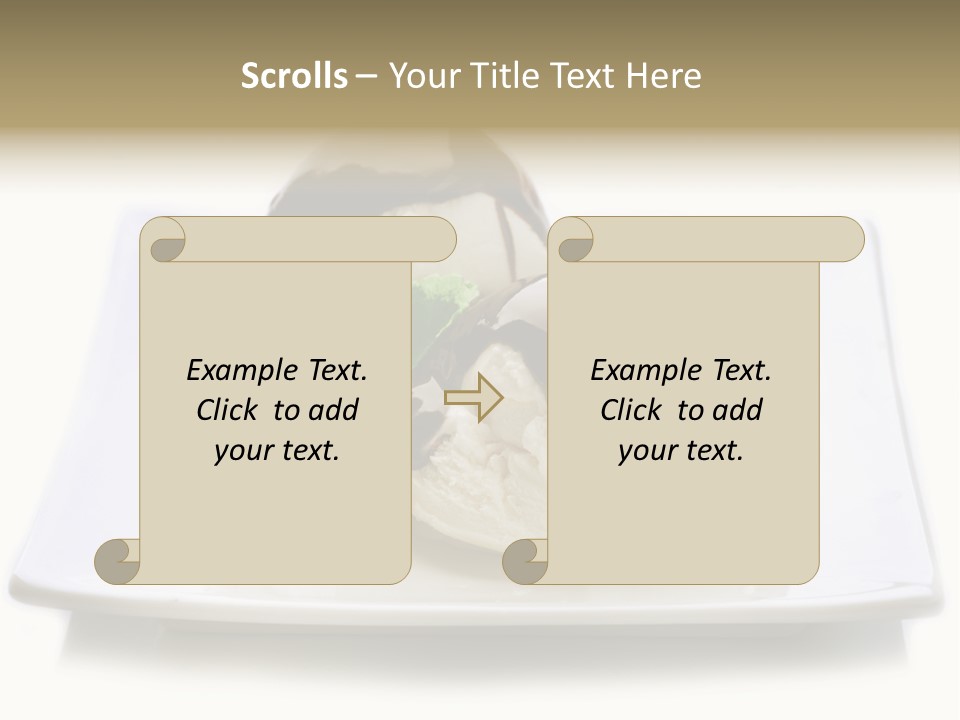 Tasty Flavour Top PowerPoint Template