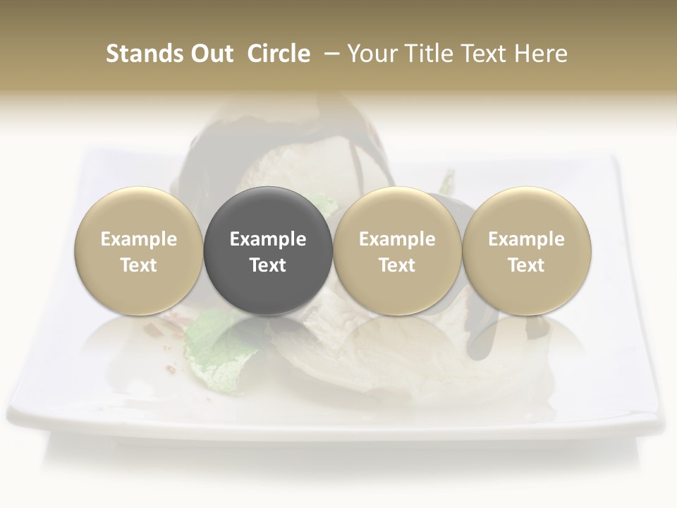 Tasty Flavour Top PowerPoint Template