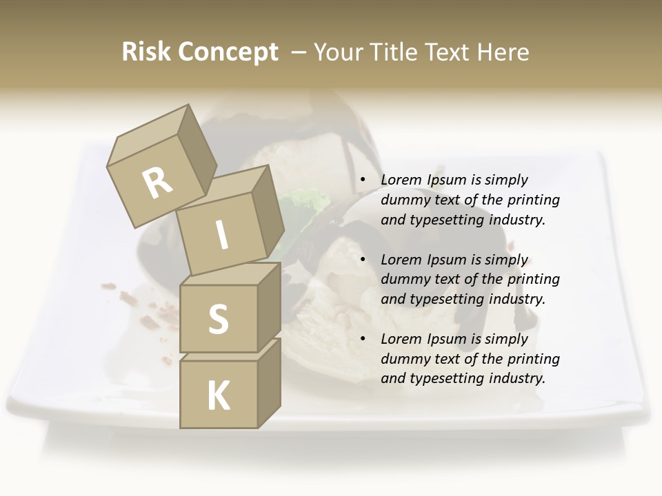 Tasty Flavour Top PowerPoint Template