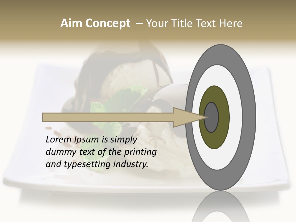 Tasty Flavour Top PowerPoint Template