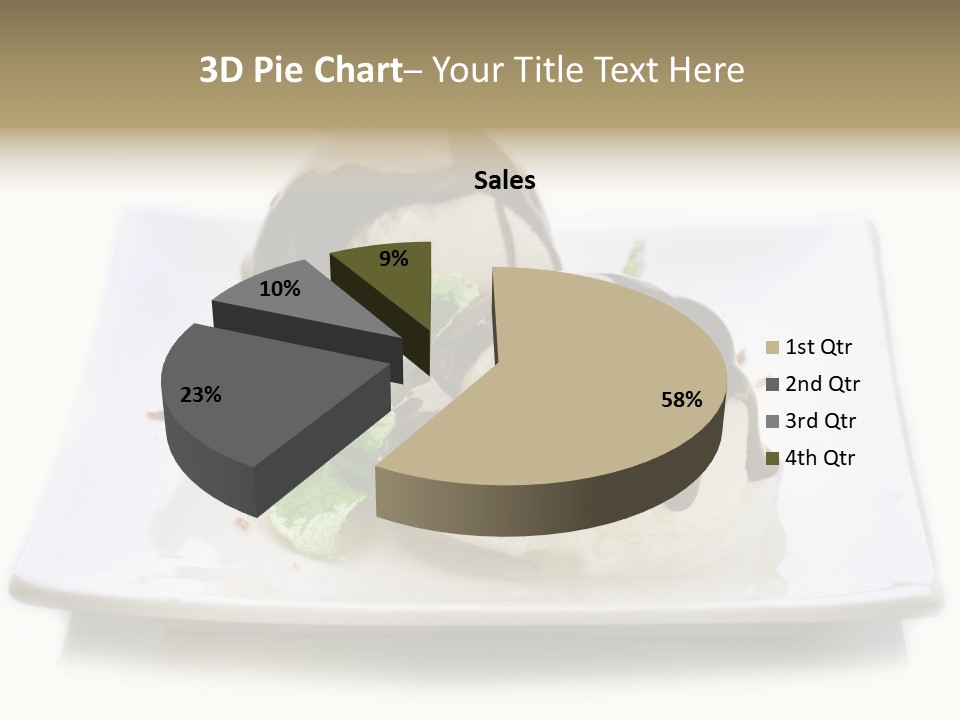 Tasty Flavour Top PowerPoint Template