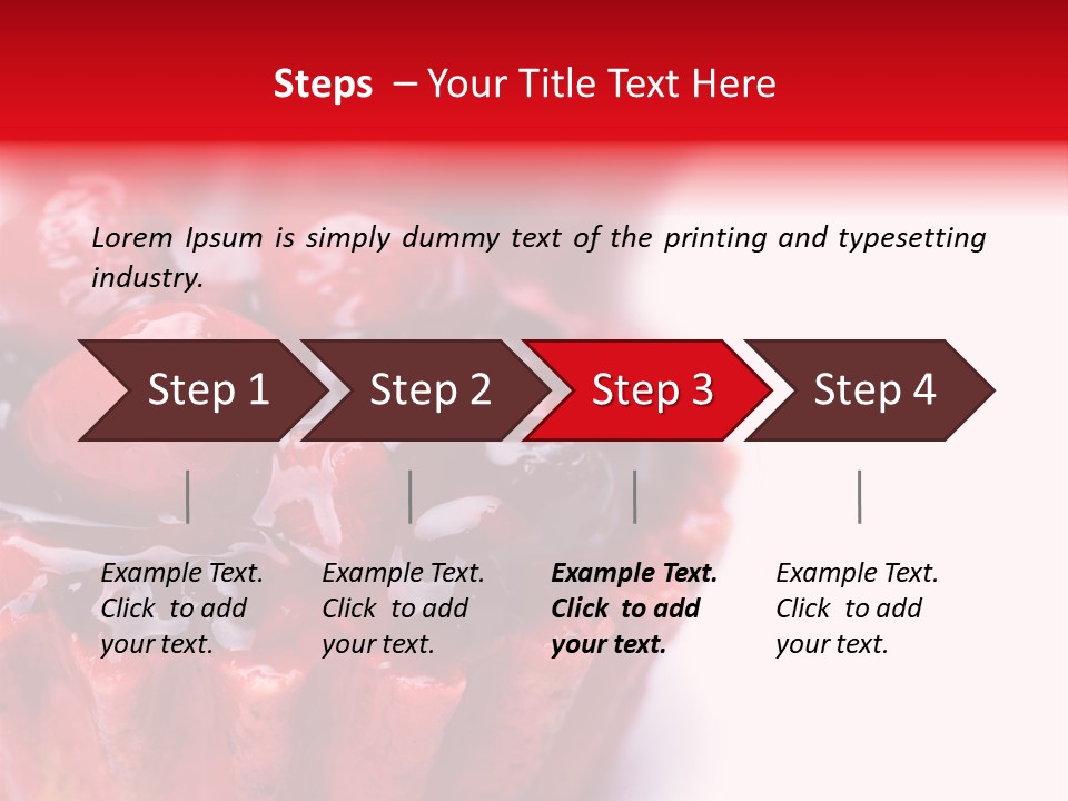 Health Green Pastry PowerPoint Template