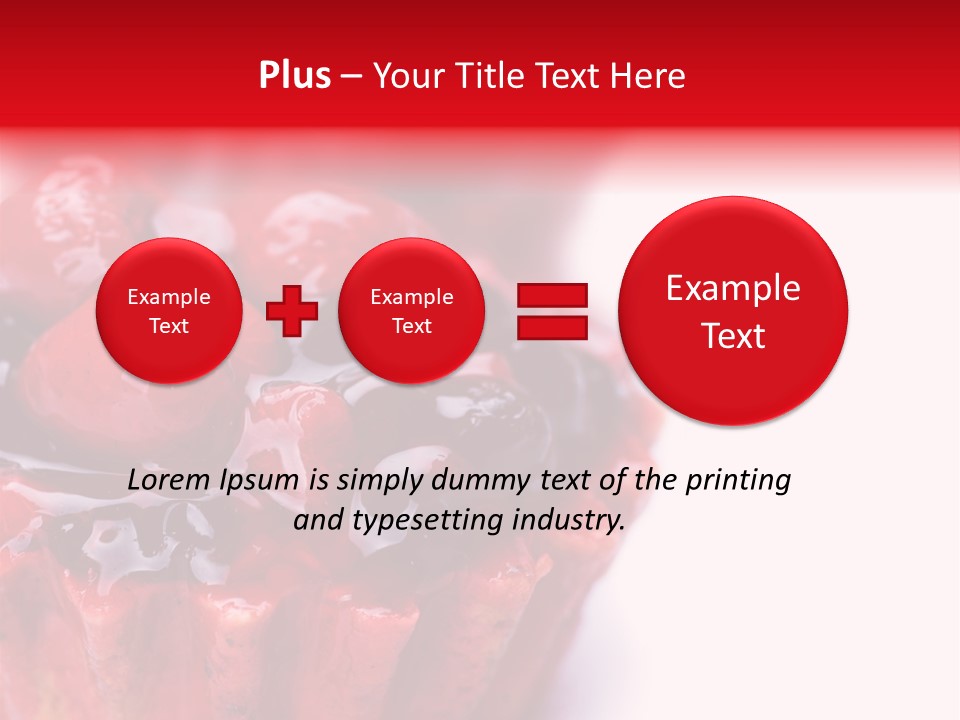 Health Green Pastry PowerPoint Template