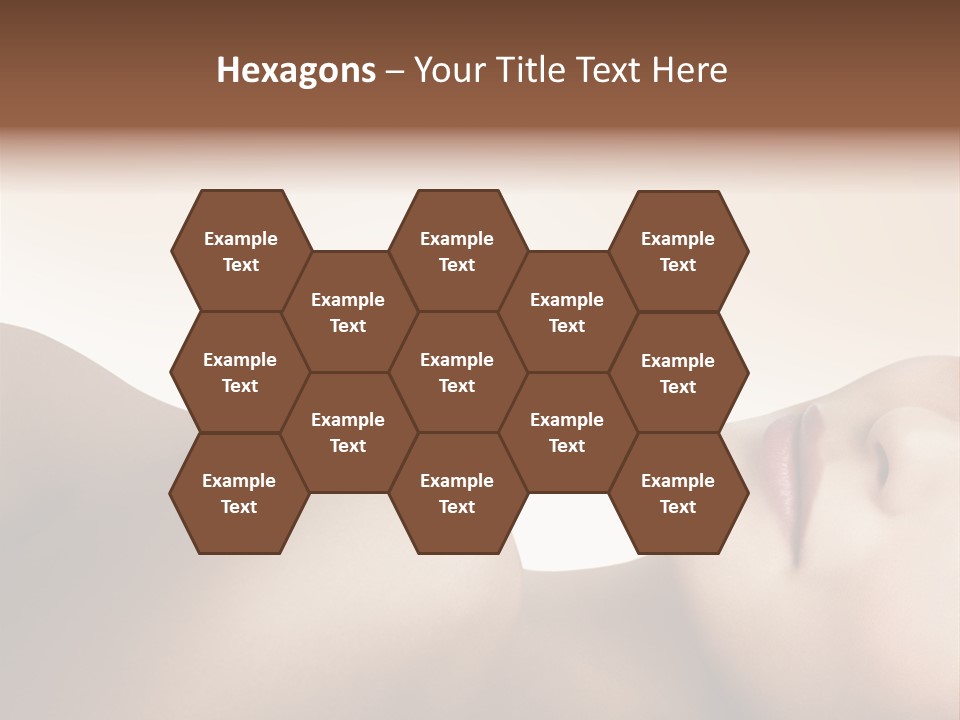 Butterfly Healthy Nudity PowerPoint Template