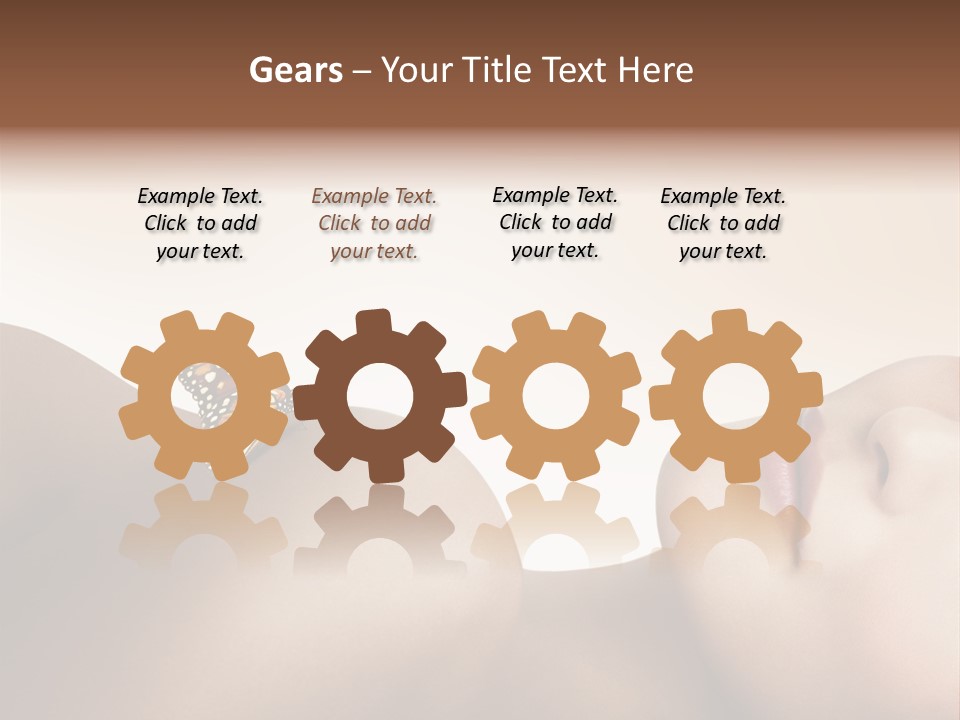 Butterfly Healthy Nudity PowerPoint Template