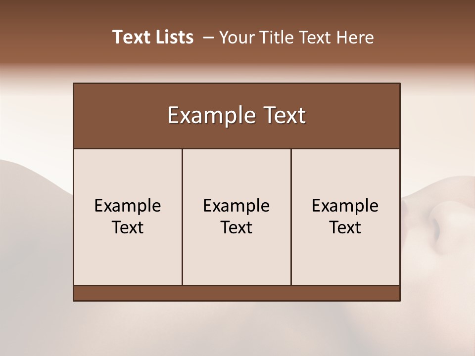 Butterfly Healthy Nudity PowerPoint Template