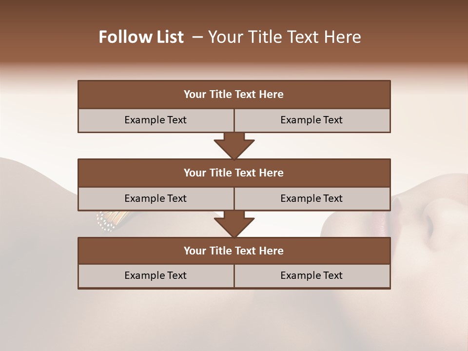Butterfly Healthy Nudity PowerPoint Template