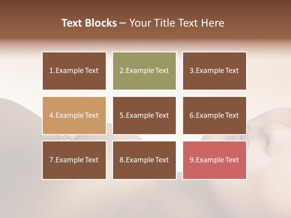 Butterfly Healthy Nudity PowerPoint Template