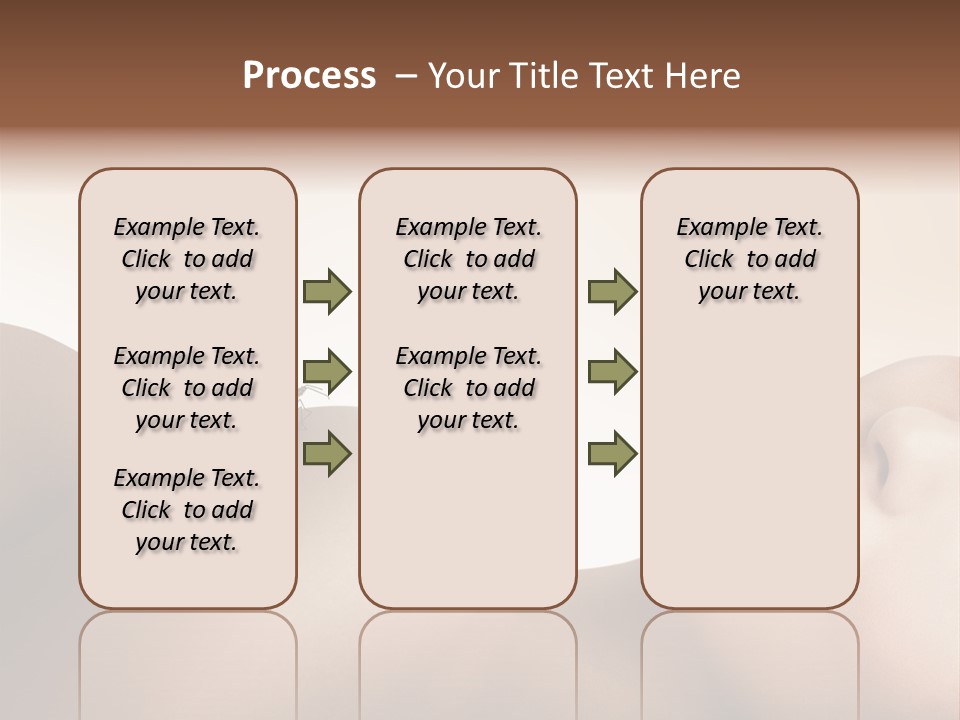 Butterfly Healthy Nudity PowerPoint Template