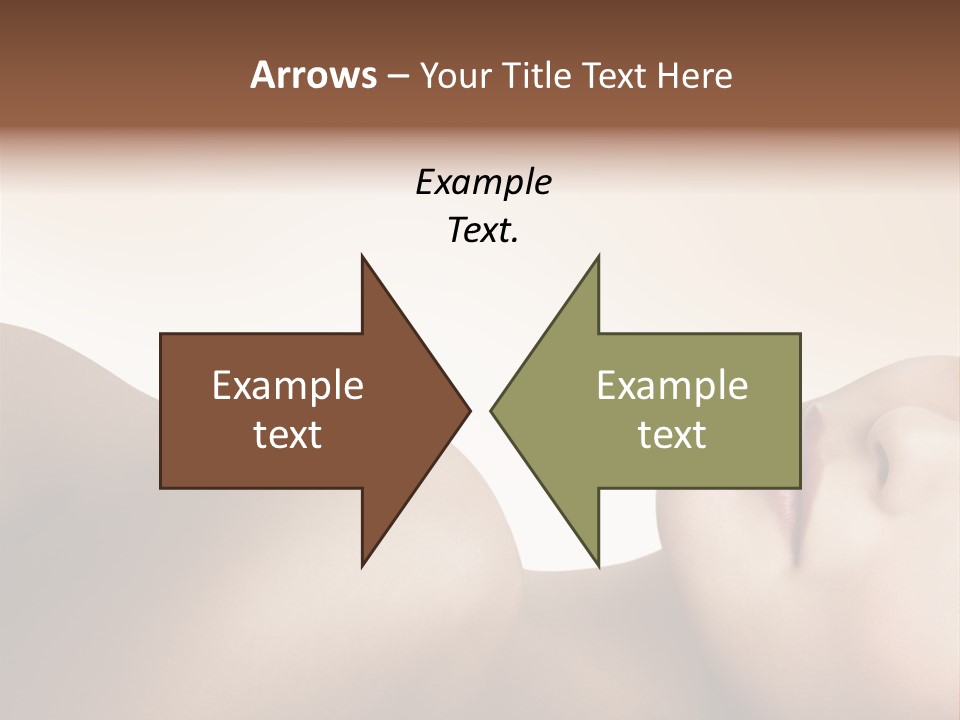 Butterfly Healthy Nudity PowerPoint Template