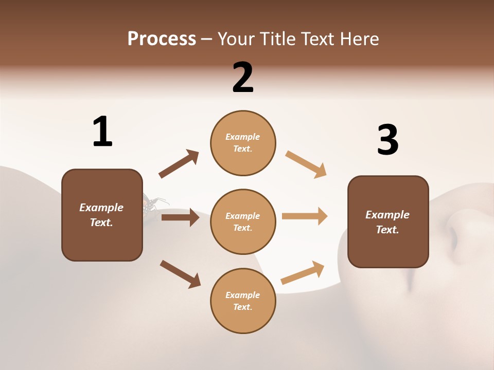 Butterfly Healthy Nudity PowerPoint Template