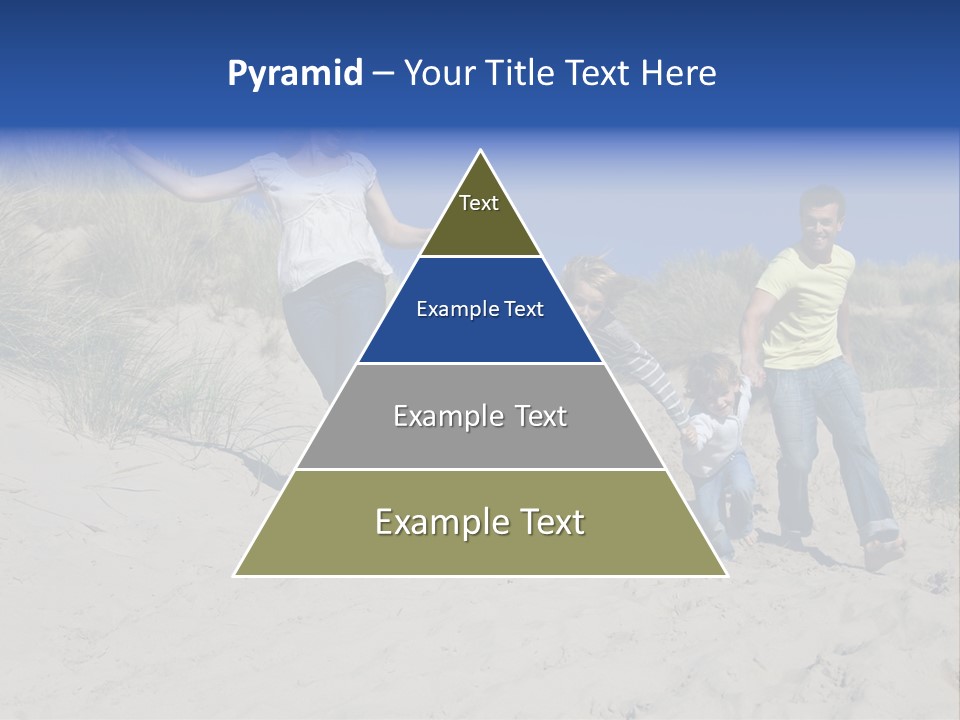 Sand Summer Grass PowerPoint Template