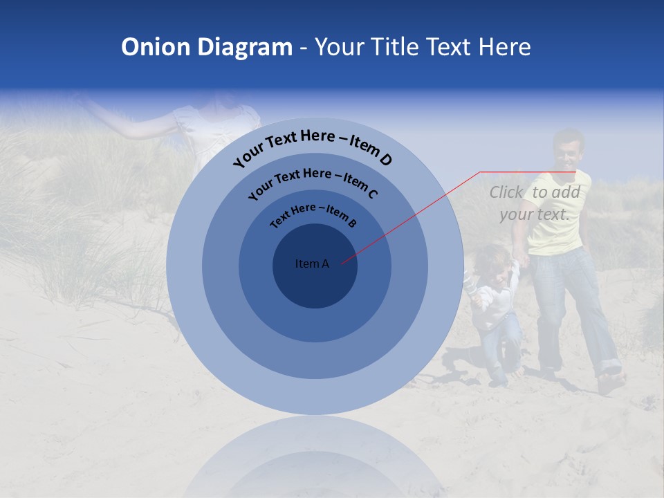 Sand Summer Grass PowerPoint Template