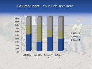 Sand Summer Grass PowerPoint Template