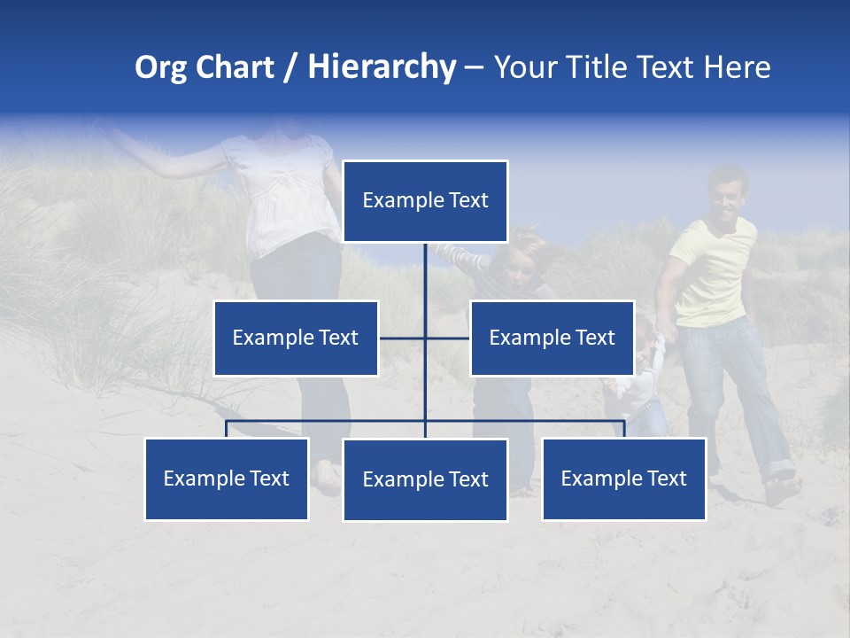 Sand Summer Grass PowerPoint Template