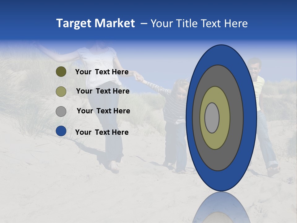 Sand Summer Grass PowerPoint Template