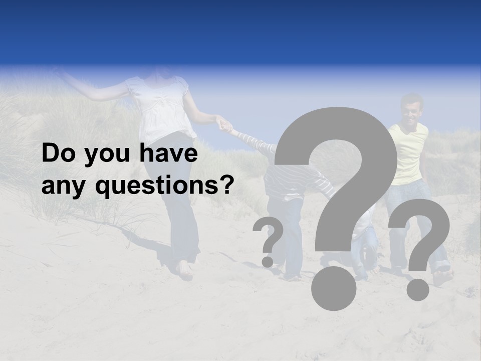 Sand Summer Grass PowerPoint Template