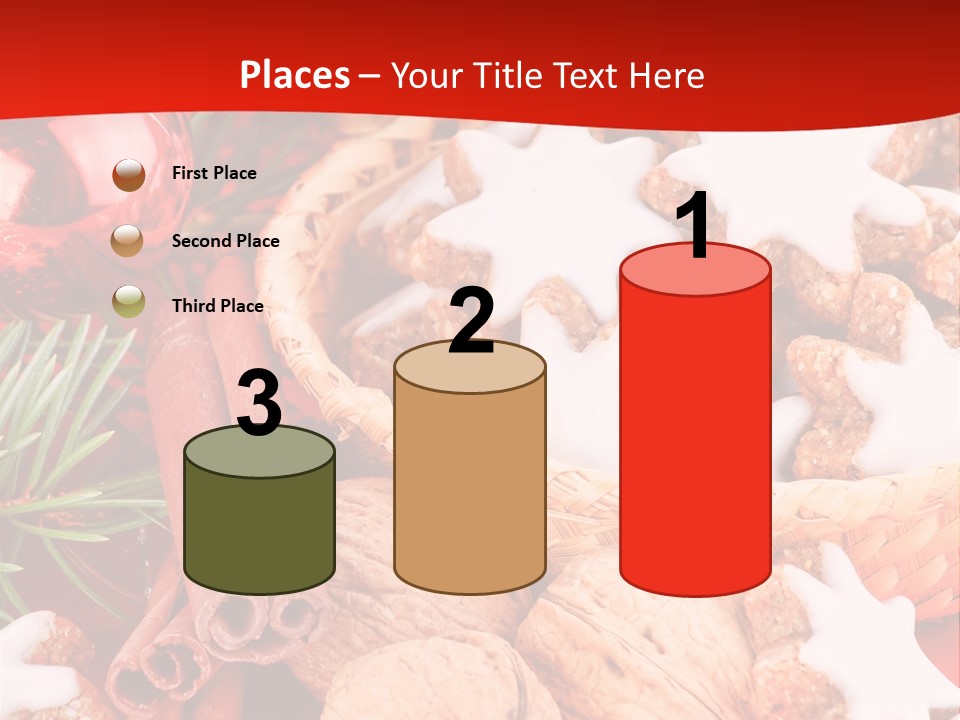 Santa Plant Detail PowerPoint Template