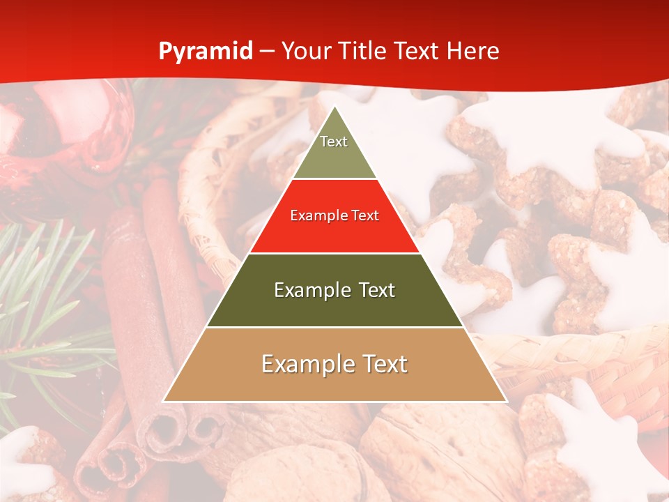 Santa Plant Detail PowerPoint Template