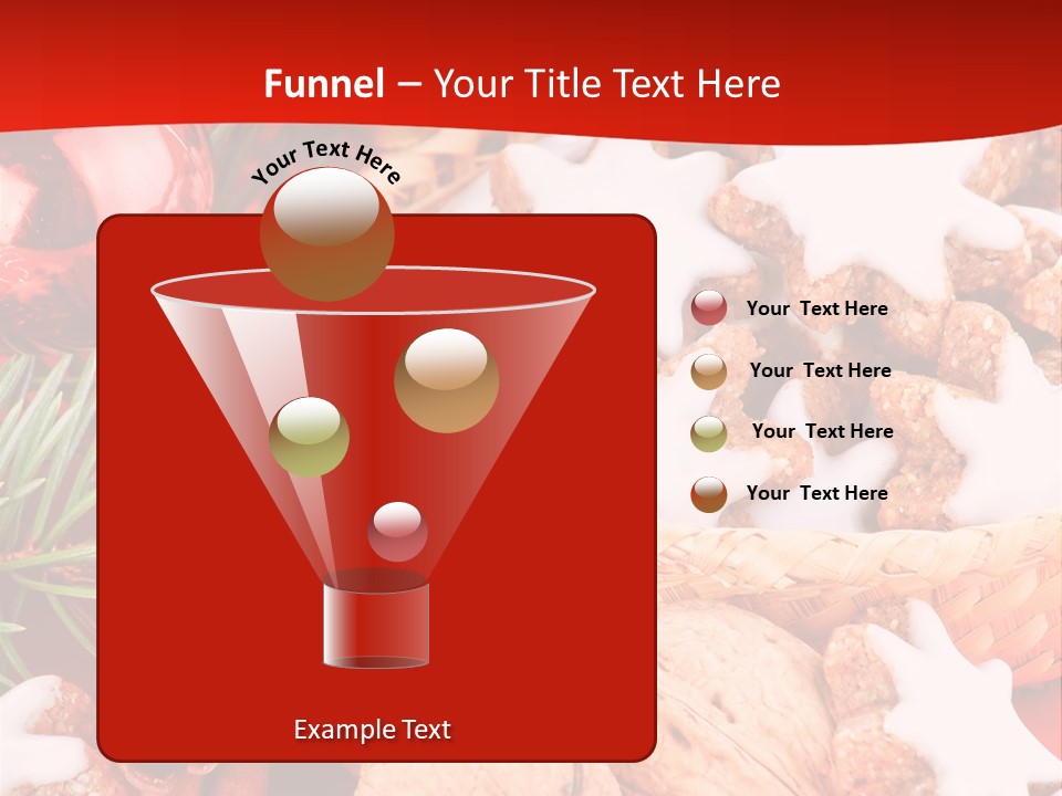 Santa Plant Detail PowerPoint Template