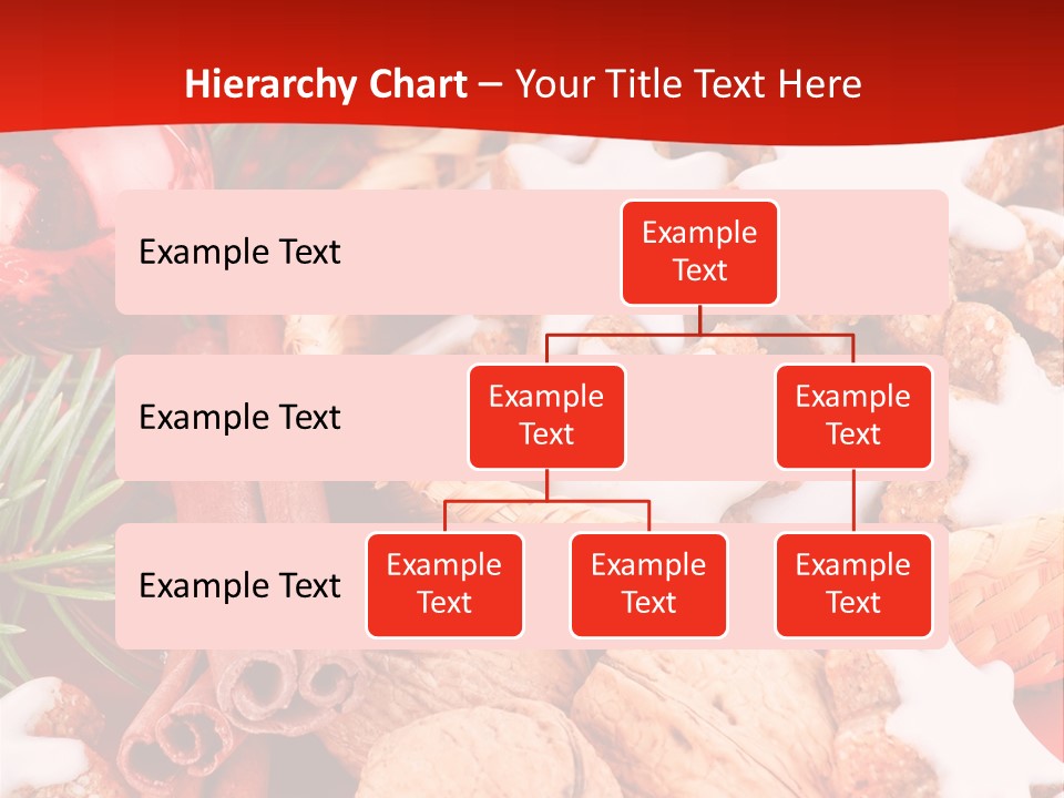 Santa Plant Detail PowerPoint Template