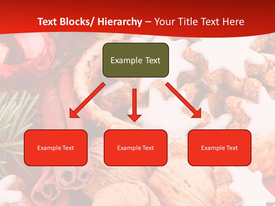 Santa Plant Detail PowerPoint Template