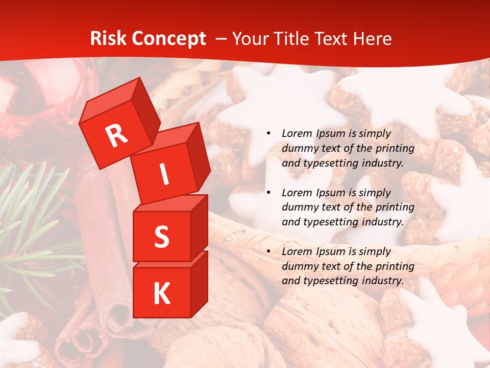 Santa Plant Detail PowerPoint Template