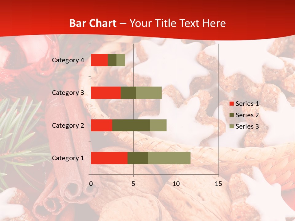 Santa Plant Detail PowerPoint Template