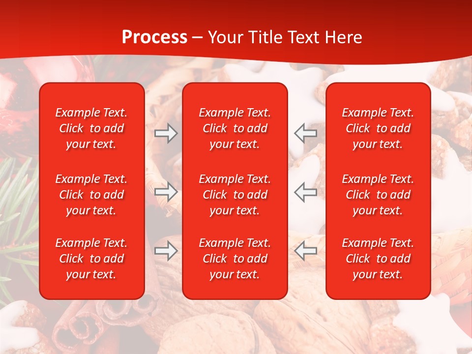 Santa Plant Detail PowerPoint Template