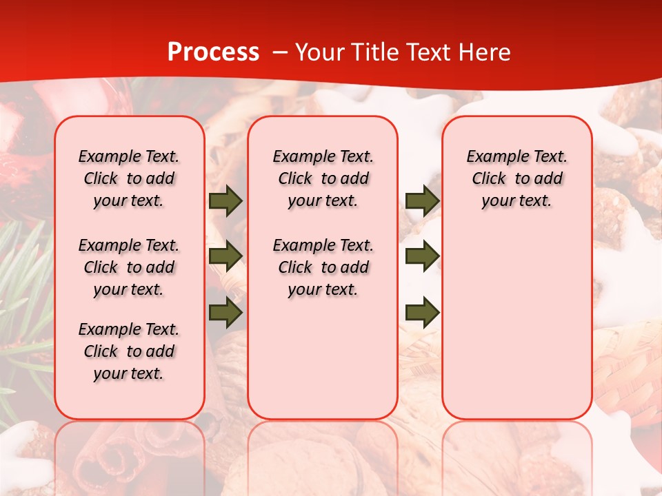 Santa Plant Detail PowerPoint Template