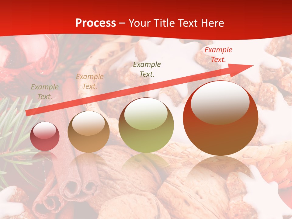 Santa Plant Detail PowerPoint Template