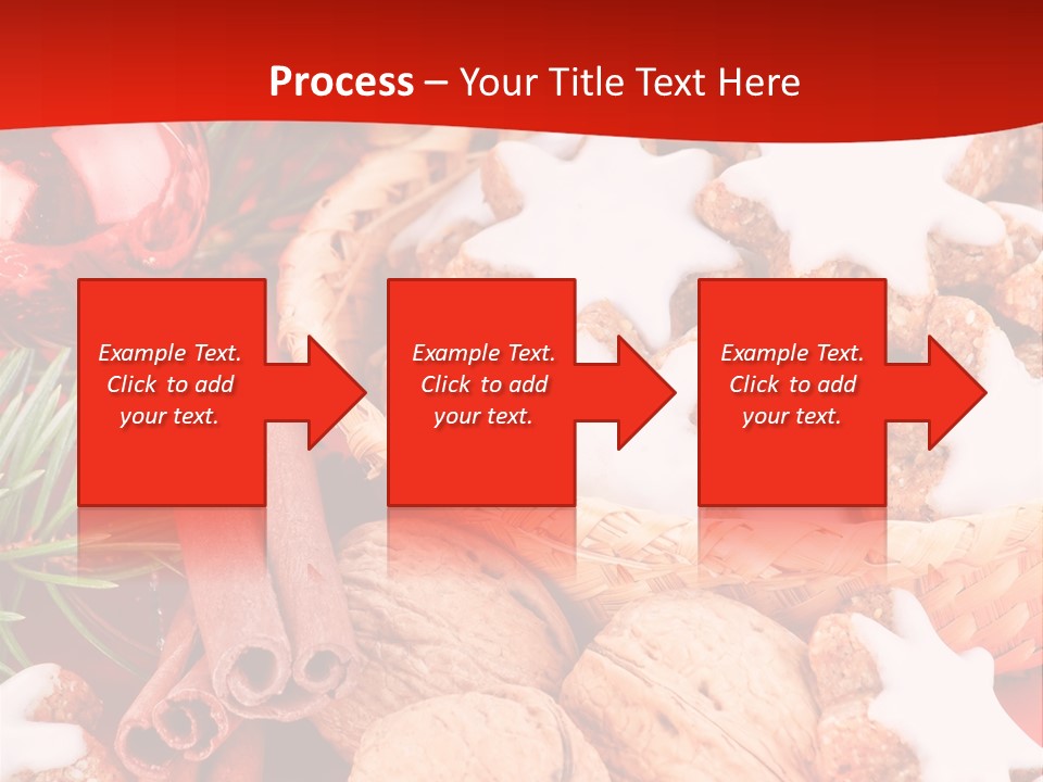 Santa Plant Detail PowerPoint Template