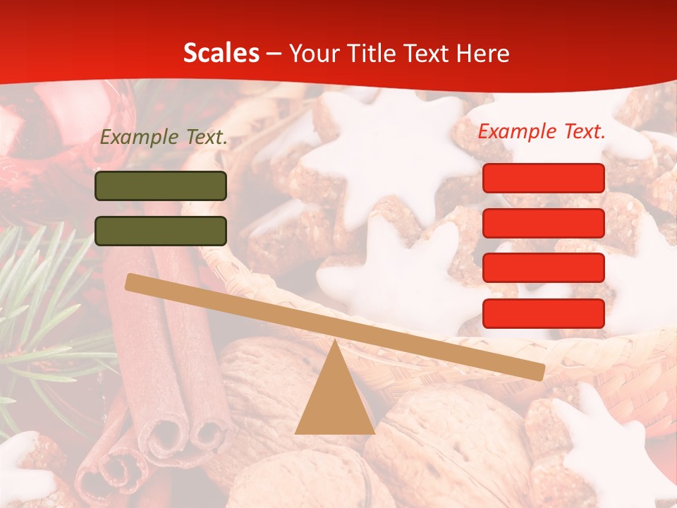 Santa Plant Detail PowerPoint Template
