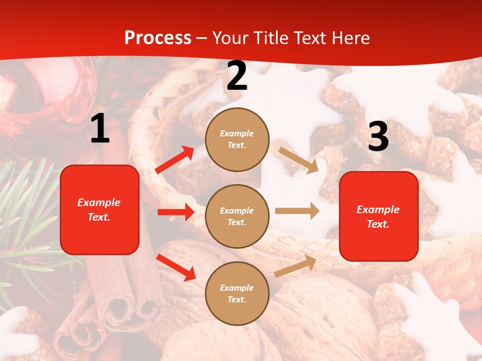 Santa Plant Detail PowerPoint Template