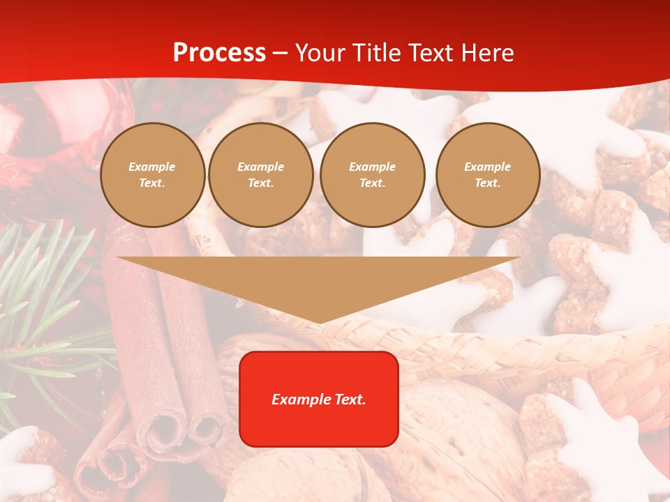 Santa Plant Detail PowerPoint Template