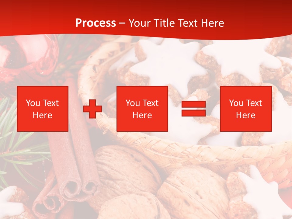 Santa Plant Detail PowerPoint Template