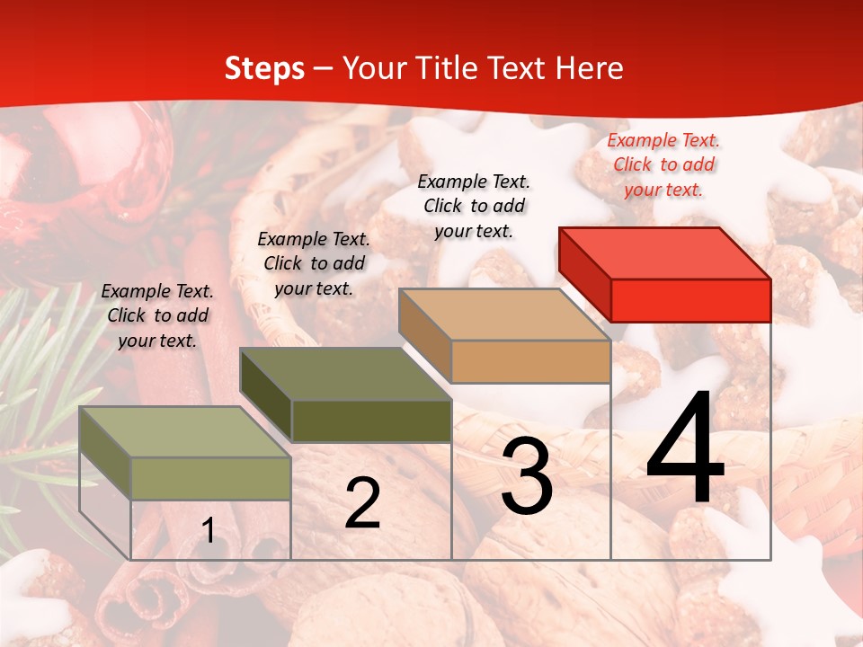 Santa Plant Detail PowerPoint Template