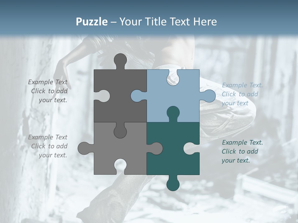 Building Ruinous Gymnastic PowerPoint Template