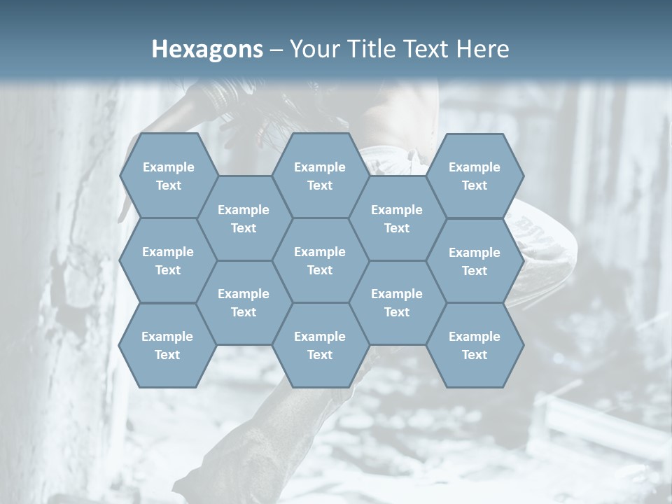 Building Ruinous Gymnastic PowerPoint Template