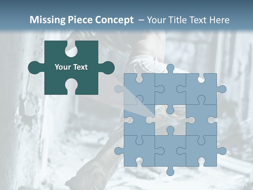 Building Ruinous Gymnastic PowerPoint Template