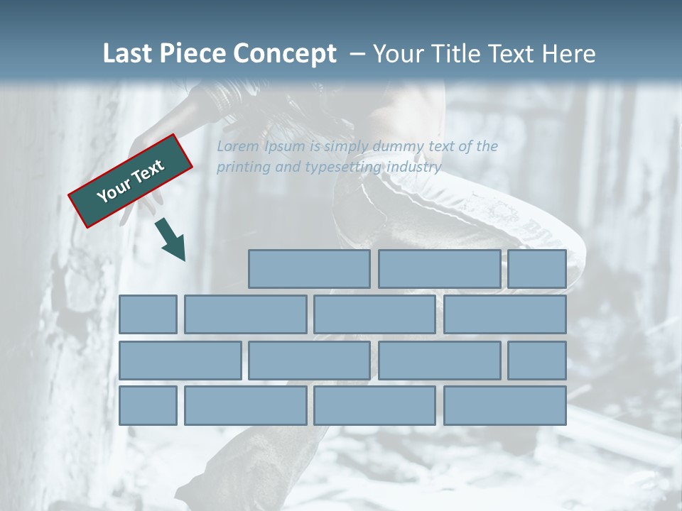 Building Ruinous Gymnastic PowerPoint Template