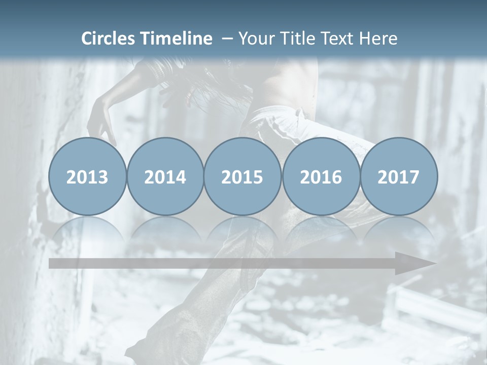 Building Ruinous Gymnastic PowerPoint Template