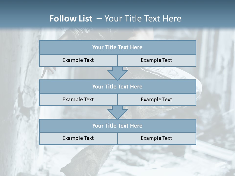 Building Ruinous Gymnastic PowerPoint Template